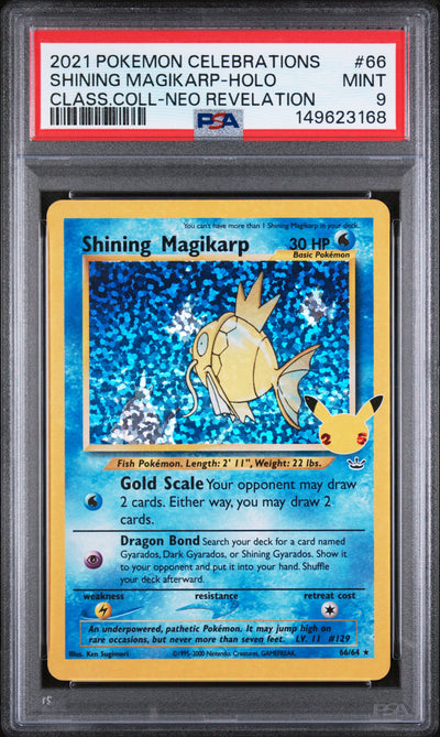 Celebrations Classic Collection  066/64 PSA9 #149623168 Shining Magikarp  - Holofoil - Classic Collection