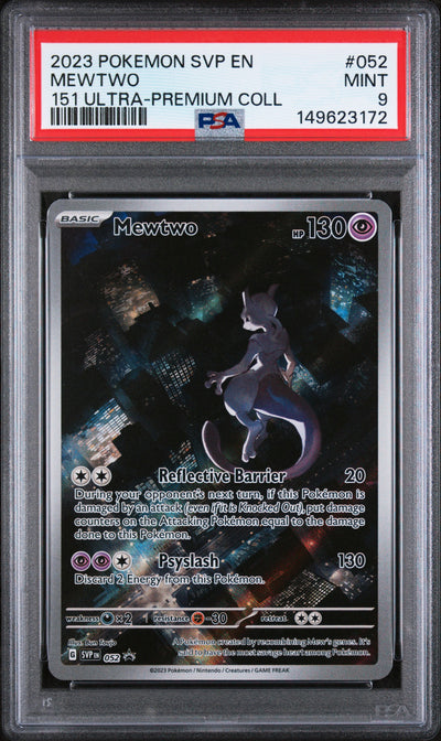 SV Scarlet & Violet Promo Cards  052 PSA9 #149623172 Mewtwo  - Holofoil - Promo