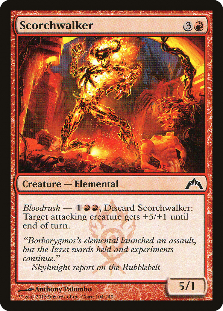 Gatecrash - (GTC-104) - Scorchwalker Foil