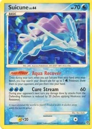 Miscellaneous Cards & Products  019/132 Suicune  - Holofoil - Promo
