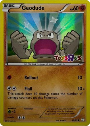 Miscellaneous Cards & Products  043/83 Geodude  - Holofoil - Promo