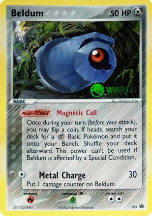 League & Championship Cards  Beldum - 022 (League Promo) [Winner]  - Promo