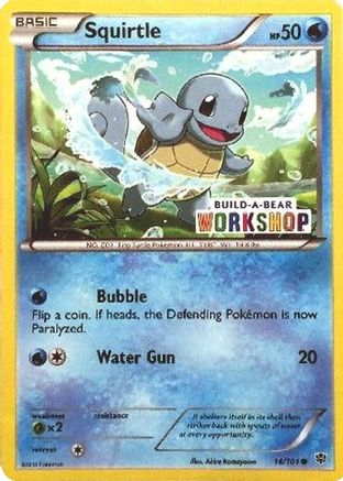 Miscellaneous Cards & Products  014/101 Squirtle  - Promo
