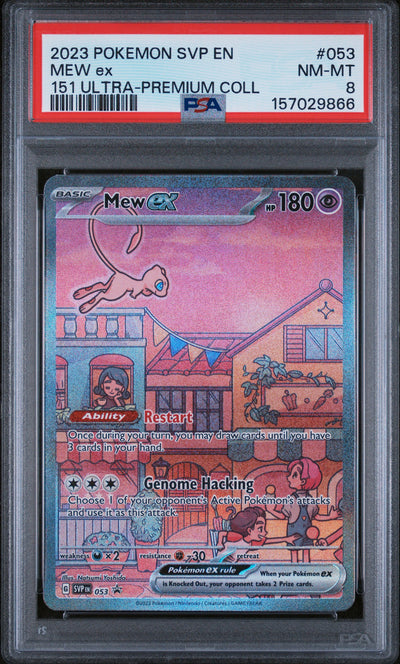 SV Scarlet & Violet Promo Cards  053 PSA8 #157029866  Mew ex  - Holofoil - Promo