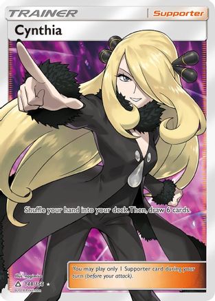 SM  Ultra Prism  148 Cynthia (Full Art)  - Holofoil - Ultra Rare