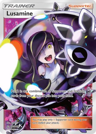 SM  Ultra Prism  153 Lusamine (Full Art)  - Holofoil - Ultra Rare