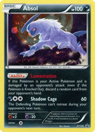 XY Promos  XY178 Absol  - Holofoil - Promo