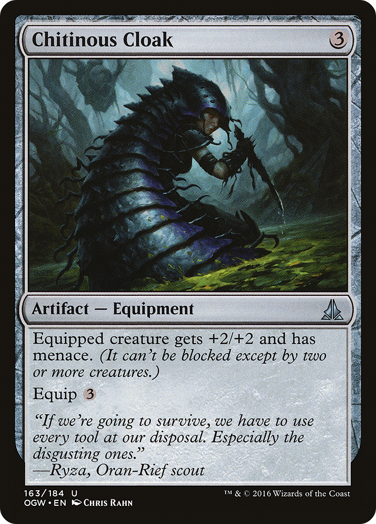 Oath of the Gatewatch - (OGW-163) - Chitinous Cloak