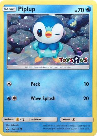Miscellaneous Cards & Products  032/156 Piplup  - Holofoil - Promo