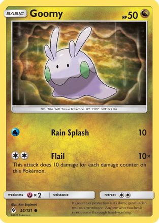 SM  Forbidden Light  092/131 Goomy (92)  - Common