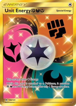 SM  Forbidden Light  146 Unit Energy FDY (Secret)  - Holofoil - Secret Rare