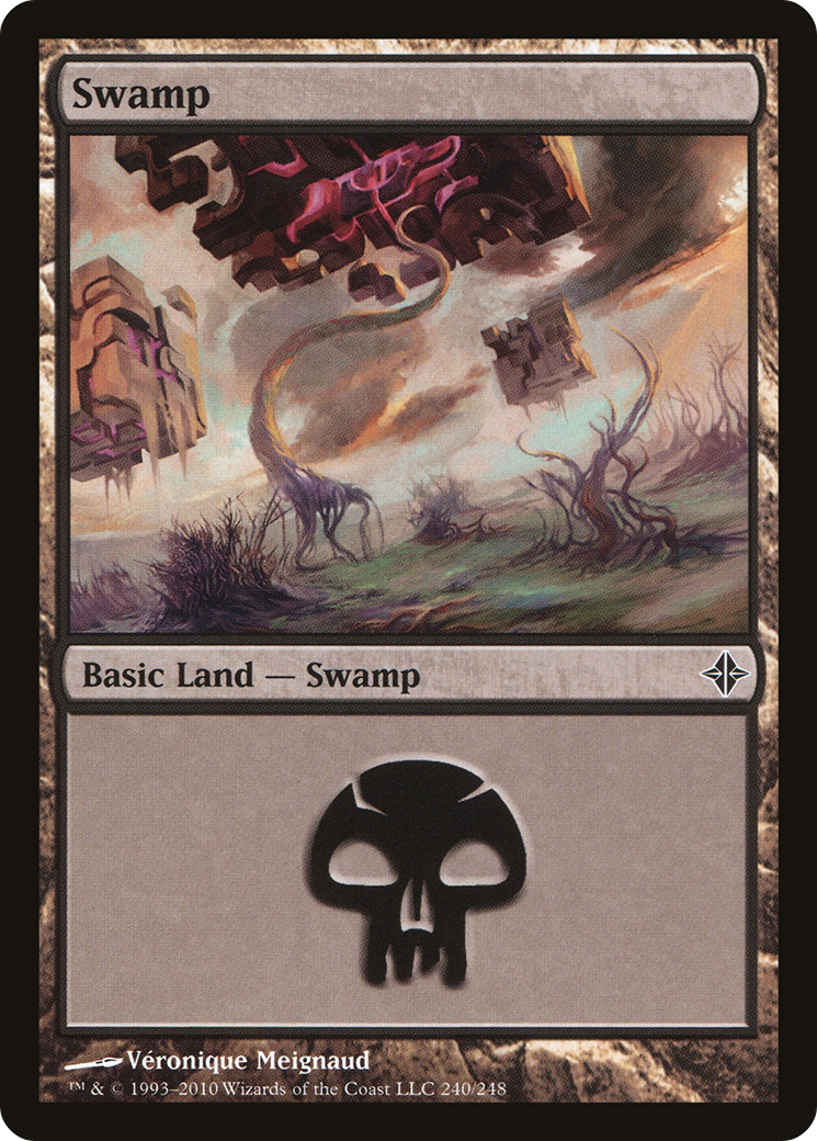 Rise of the Eldrazi - (ROE-240) - Swamp (240) Foil