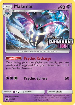 SM Promos  SM117 Malamar  - Holofoil - Promo