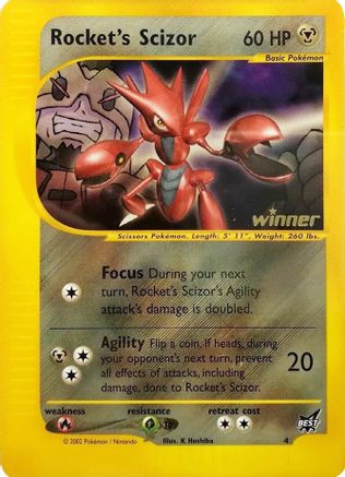 Best of Promos  Rocket's Scizor - 4 [Winner]  - Promo