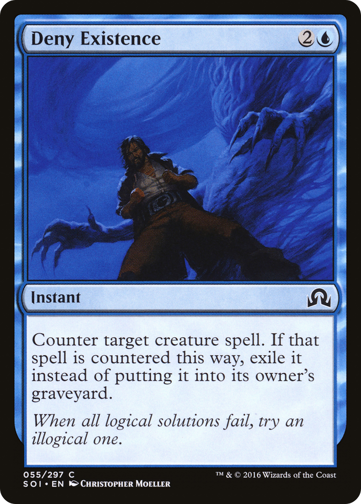 Shadows over Innistrad - (SOI-055) - Deny Existence Foil