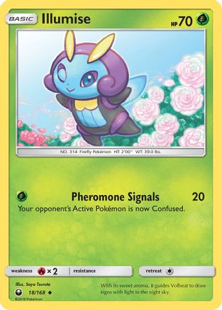 SM  Celestial Storm  018 Illumise  - Uncommon