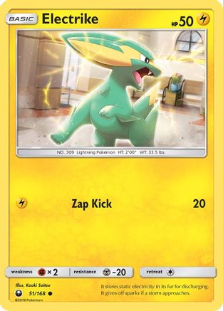 SM  Celestial Storm  051 Electrike  - Common