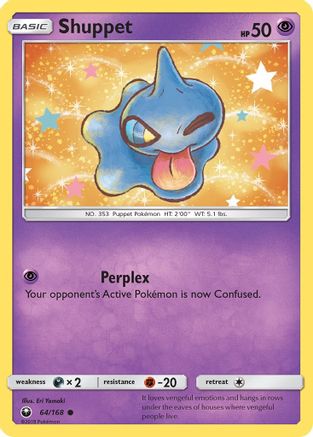 SM  Celestial Storm  064/168 Shuppet (64)  - Common
