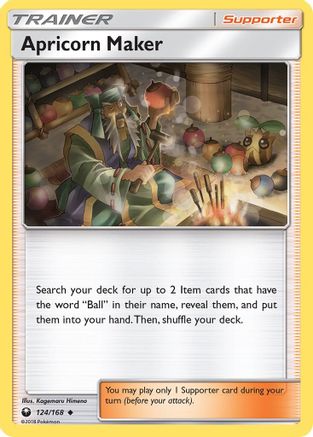 SM  Celestial Storm  124/168 Apricorn Maker  - Reverse Holofoil - Uncommon
