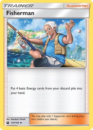 SM  Celestial Storm  130/168 Fisherman  - Uncommon