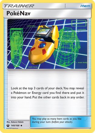 SM  Celestial Storm  140/168 PokeNav  - Uncommon