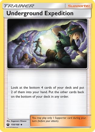 SM  Celestial Storm  150/168 Underground Expedition  - Reverse Holofoil - Uncommon