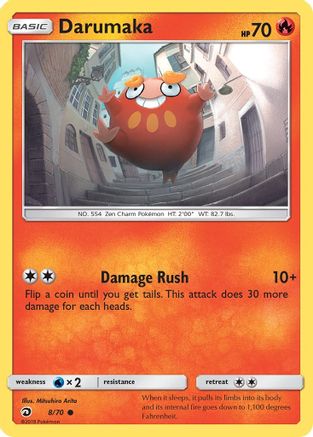 Dragon Majesty  008 Darumaka  - Common