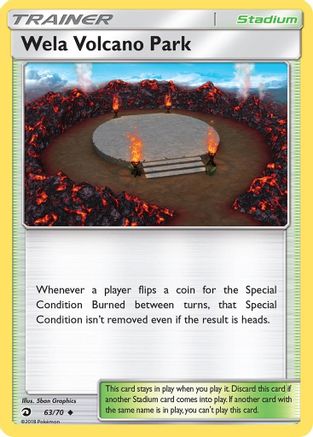 Dragon Majesty  063/70 Wela Volcano Park  - Uncommon