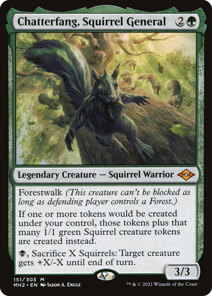 Modern Horizons 2 - (MH2-151) - Chatterfang, Squirrel General
