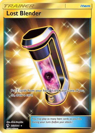 SM  Lost Thunder  233 Lost Blender (Secret)  - Holofoil - Secret Rare