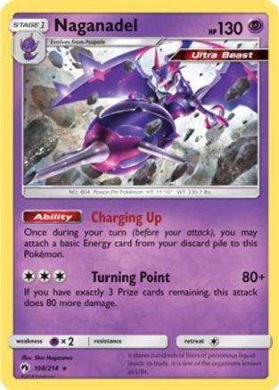 Deck Exclusives  108/214 Naganadel  - Rare
