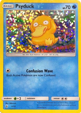 McDonalds Promos 2018 /12 Psyduck - 2/12  - Holofoil - Promo