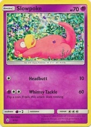 McDonalds Promos 2018 /12 Slowpoke - 5/12  - Holofoil - Promo