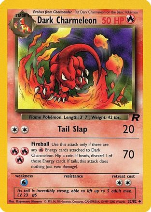 WoTC Promo  032/82 Dark Charmeleon [W Stamped]  - Promo