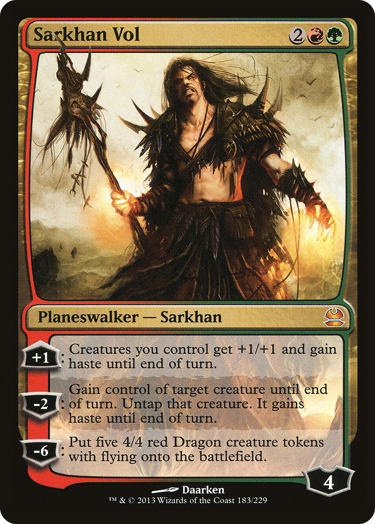 Modern Masters - (MMA-183) - Sarkhan Vol