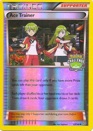 League & Championship Cards /98 Ace Trainer - 69/98 (International Challenge)  - Reverse Holofoil - Promo