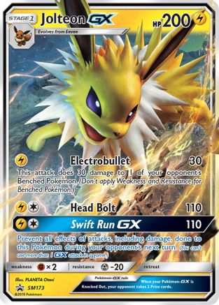 SM Promos  SM173 Jolteon GX  - Holofoil - Promo