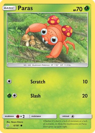 SM  Team Up  006/181 Paras  - Common