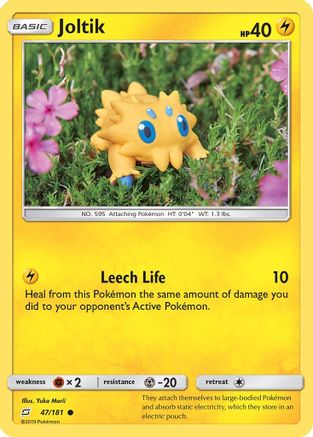 SM  Team Up  047/181 Joltik  - Reverse Holofoil - Common