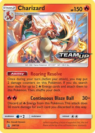 SM Promos  SM158 Charizard  - Holofoil - Promo