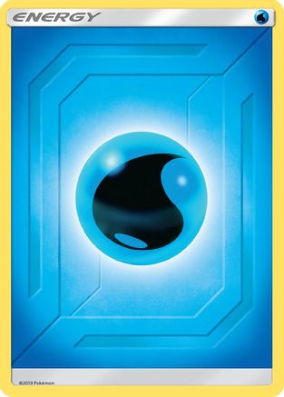 SM  Team Up  Water Energy (2019 Unnumbered)  - Reverse Holofoil - Common