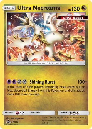 SM Promos  SM165 Ultra Necrozma  - Holofoil - Promo