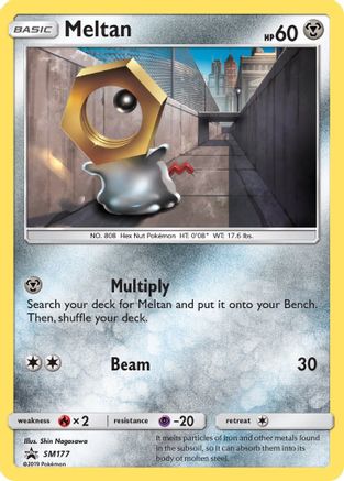 SM Promos  SM177 Meltan  - Holofoil - Promo