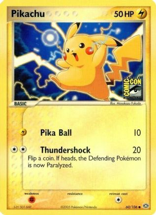Miscellaneous Cards & Products  060/106 Pikachu  - Promo
