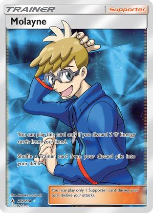 SM  Unbroken Bonds  212 Molayne (Full Art)  - Holofoil - Ultra Rare