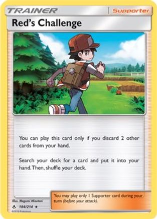 Deck Exclusives  184/214 Red's Challenge  - Rare