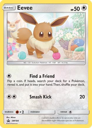 SM Promos  SM184 Eevee  - Holofoil - Promo