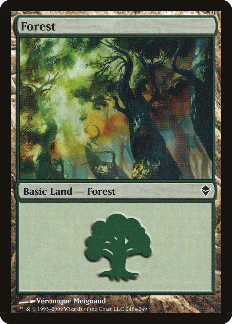 Zendikar - (ZEN-248A) - Forest (248a)