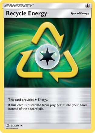 SM  Unified Minds  212/236 Recycle Energy  - Uncommon