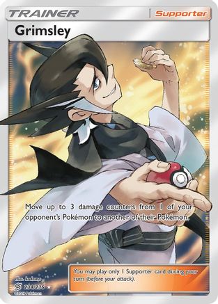 SM  Unified Minds  234/236 Grimsley (Full Art)  - Holofoil - Ultra Rare